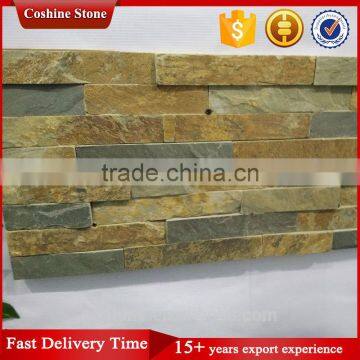 High quality exterior stone rusty slate wall cladding