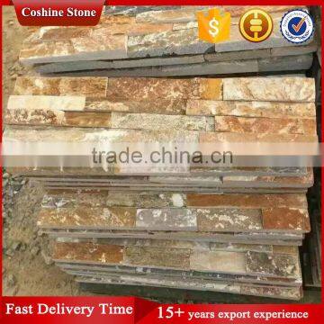 Wall Covering Slate Culture Stone Rusty Slate Pieces photo-4