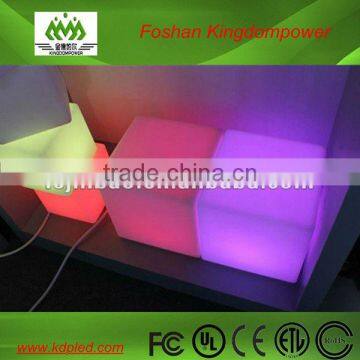 illuminated flashing multi-color led commercial chair