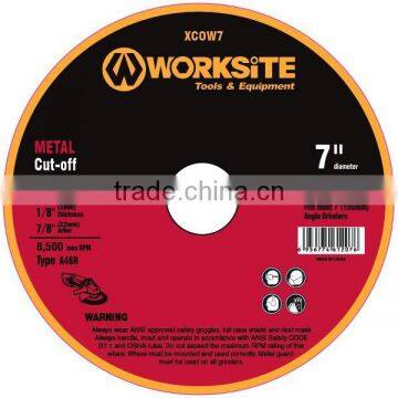 XCOW7 Worksite Brand Accessories 180mm Cut Off Wheel photo-2