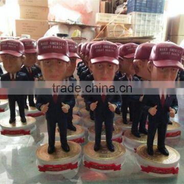 Custom Made Cheap Funny Donald Trump Bobble Head Doll photo-4