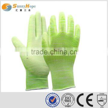 Sunnyhope Seamless polyester lined Gloves with pu coating