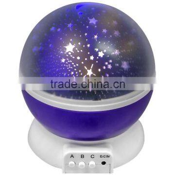 Moon and Star Projection Lamp - Color Changing Cosmos Star Projection for Starry Night Light in Children's Room With USB Cable photo-2