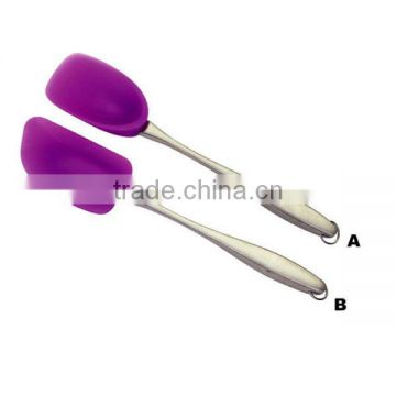 SS1100 silicone spatula with stainless steel handle