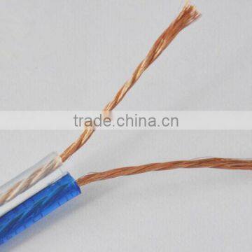 Strands Parallel Speaker Cable (Transparent PVC)CCA 100m 2 Core photo-2