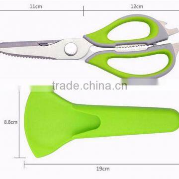 Magnetic Refrigerator Kitchen Scissors Multifunction Stainless Steel Scissors photo-3