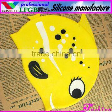 colorful swimming hat/swim hats for women/waterproof swimming hat(FDA, LFGB)