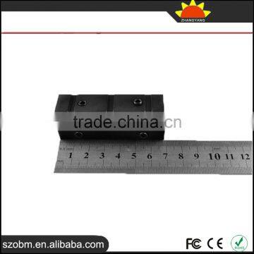 Y0012 Aluminum Alloy 11mm Gun Mount Rail Weaver Adaptor photo-5