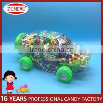 Mini Sun Beach Motorcycle Toy Candy in Big Car Bottle photo-5