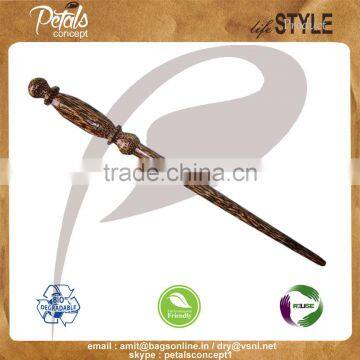 2017 Hi-Quality palm wood handcrafted wooden wands