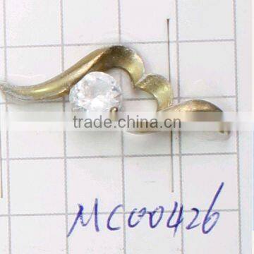 copper zircon pendant accessory for lover MC00426