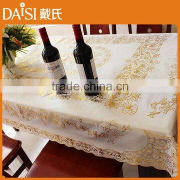 Cheap Price Square Waterproof Plastic Table Cover Wipeable Tablecloths photo-6