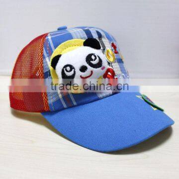 2014 High Quality Cute Colorful Kids/children Mesh Caps/hats With Apple Logo Made in Guangdong photo-3