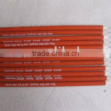 Wooden Recycle pencil/lead pencil/hb pencil/drawing pencil/carpenter pencil