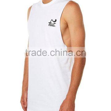 100% Cotton Custom Mens Singlet