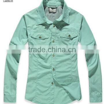 2017 Summer Fashion Designer Quick Drying and UV Resistant Hiking Shirts Outdoor Brand Sports Camping Men's Shirts