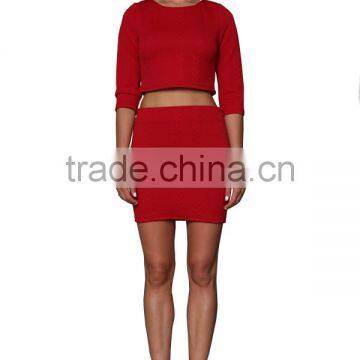 2014 New Fashion Design Lady Top Cotton Top for Women photo-2