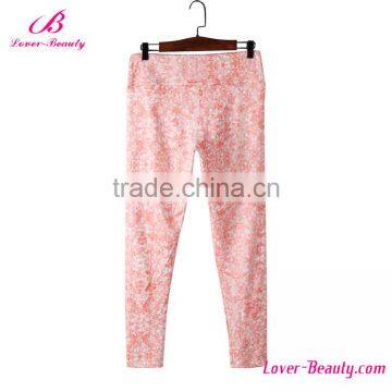 Big Discount Flower Printed Leggings Sport Ladies Tights