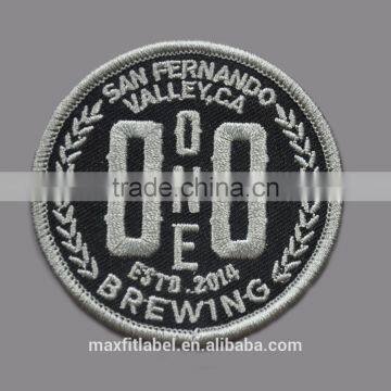 Custom high quality embroidery patch, embroidery badges, embroidered patch