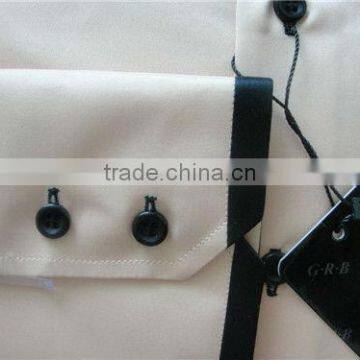 Custom Designer Shirts High Collar Shirts,Man White Contrast Shirts photo-3