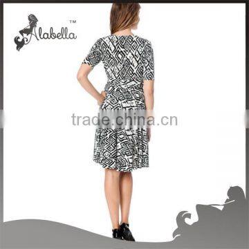 Ladies Casual Dresses Black Sexy See-through Maternity Dress Clothes photo-2