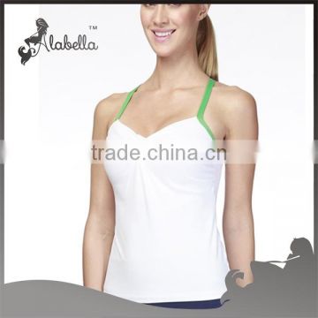 Quick Dry Women Gym Wear Tank Top Fitness Ladies Singlets