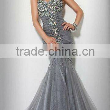 silver backless celebrity boutique dress