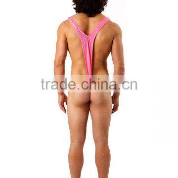 Borat Mankini Thong Swimsuit (Luminous Pink) photo-3