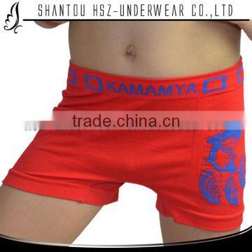 China supplier 2014 new design cheaper high quanlity seamless boy underwear underwear for kids