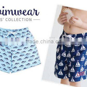 Wholesale baby swimwear with factory price beach trunk boys brief swimwear