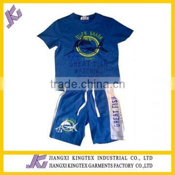 Wholesale clothes summer boy set child clothing 10