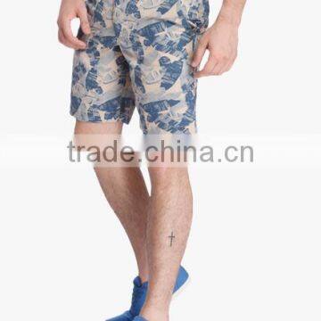 OEM Printed Mens Board Shorts Cotton Fabirc Customized Shorts photo-3