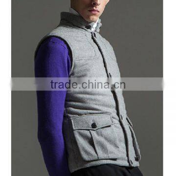 2015 Good After-Sales Spring OEM Men Cotton Vest photo-4
