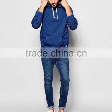 100% Cotton Plain Hoodies High Quality OEM Pullover Wholesale Custom Hoodies 2016 photo-4