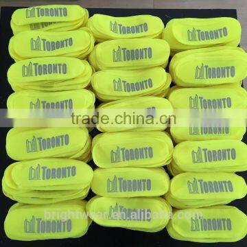 Heat Transfer Reflective Logo on a Patch Used on Safety Shirt or Vest photo-2