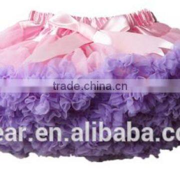 2016 Multi Color Fluffy Chiffon Casual Pettiskirt for Dance Girls photo-2