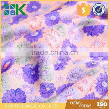 High quality cotton linen floral design wax print fabric african