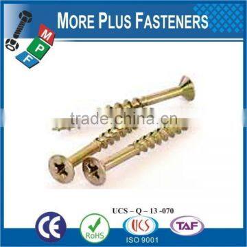 Made in Taiwan Pozi Drive Countersunk Six Lobe Chipboard Screw photo-4