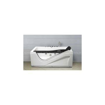 Stainless steel handle portable massage bathtub