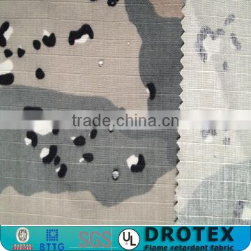 Waterproof four color camouflage fabric