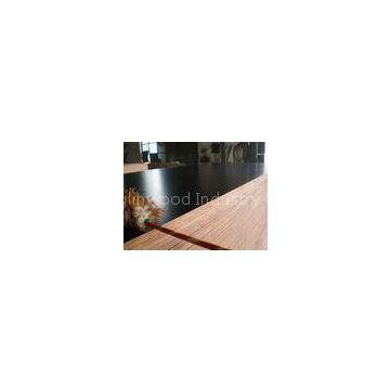 Customized Durable Thick Black Film Faced Plywood , Water Resistant Marine Plywood Sheet 21mm