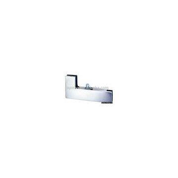 Glass door patch fitting