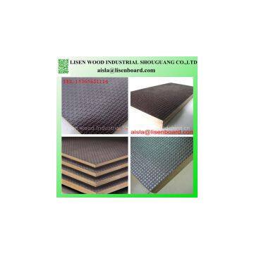 Anti slip / wire mesh /non slippery marine film face plywood