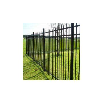 Steel fence