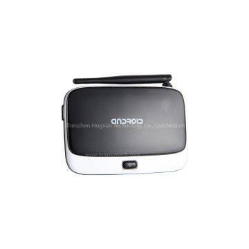Hot Selling CS918 RK3128 Quad Core 2G+8G Google Android 4.4 TV Box HUGSUN