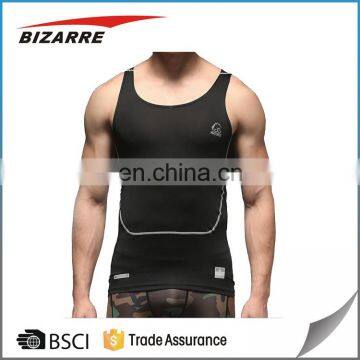 Sexy men fitness custom tank top Top selling Gym wear manufacturer Men flexible gym vest