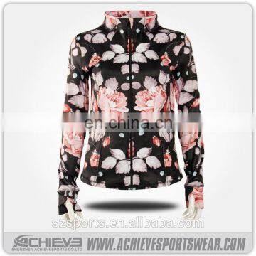 Custom design yoga jacket , fitness yoga wear wholesale