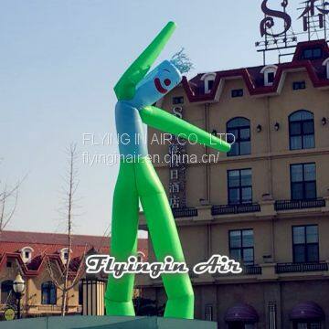 Outdoor Green Air Sky Dancer Inflatable Advertising Dancer for Sale