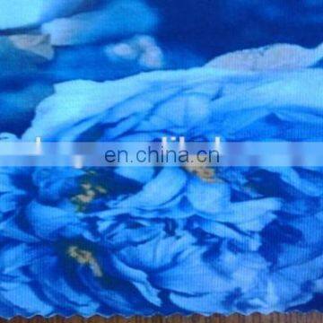 Shaoxing Winfar Textile Digital Printing Flower Patterned Thick Scuba Fabric photo-2