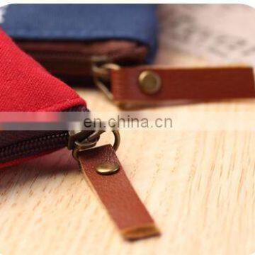 Unisex Cheapest Canvas Cartoon England Style Retro Small Coin Change Purse Lady Mini Coin Wallet Key Car Pouch Little Money Bag photo-6
